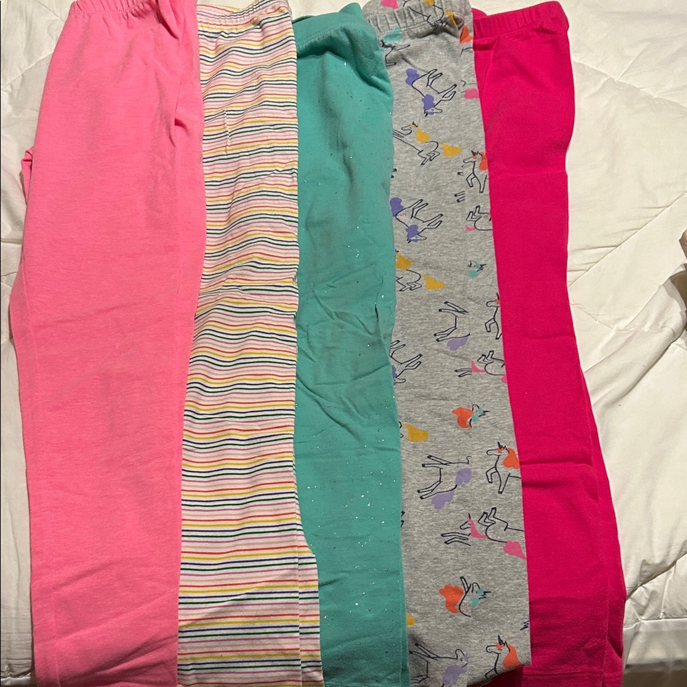 Lot of cat and jack size 10/12 leggings